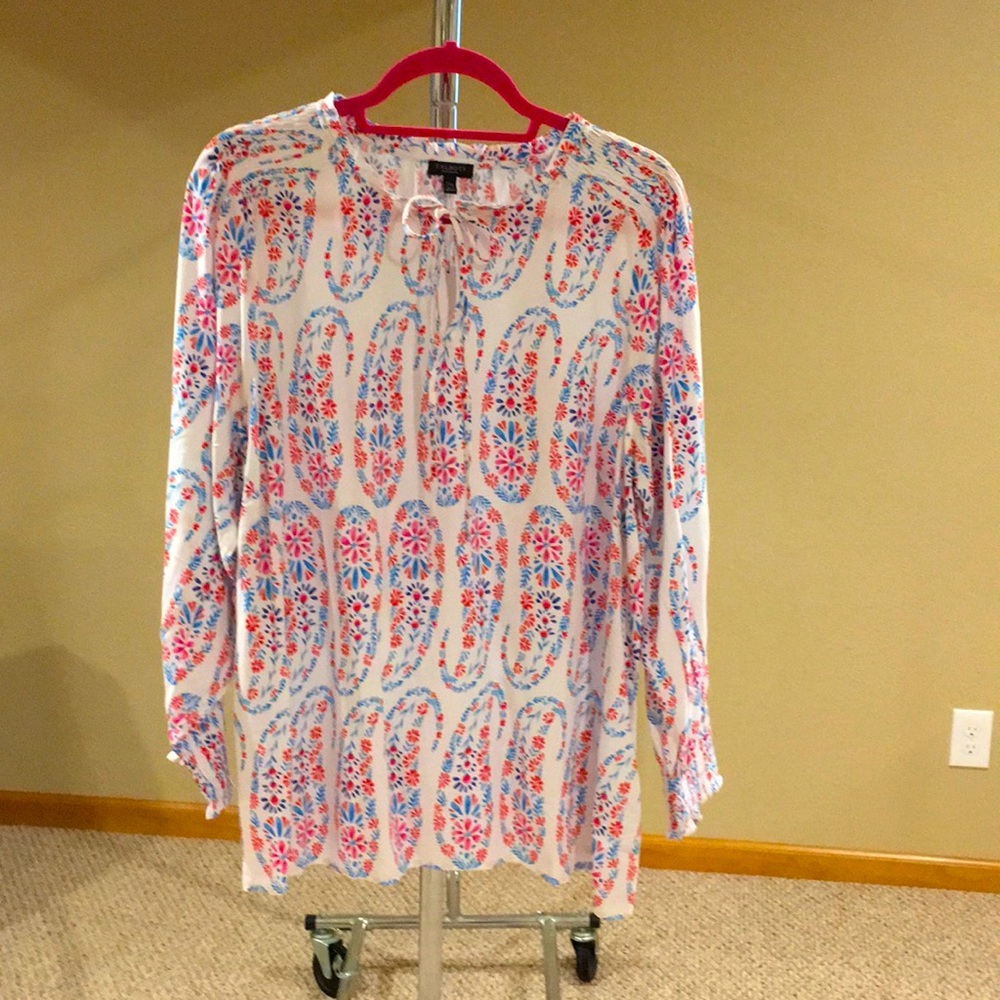 Talbots NWT Long sleeve blouse